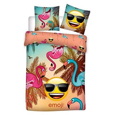 Пододеяльник Emoji, разноцветный, 140x200см