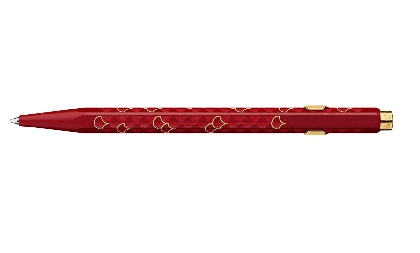 Шариковая ручка Caran 849 Dragon Burgundy Special Edition d'Ache NF0849-024