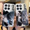 Чехол для телефона Jujutsu Kaisen Сатору Годжо Аниме Крутой для Xiaomi Poco X6 X3 F6 M6 M4 Pro C61 13T 11 Lite Ударопрочный Матовый Задний