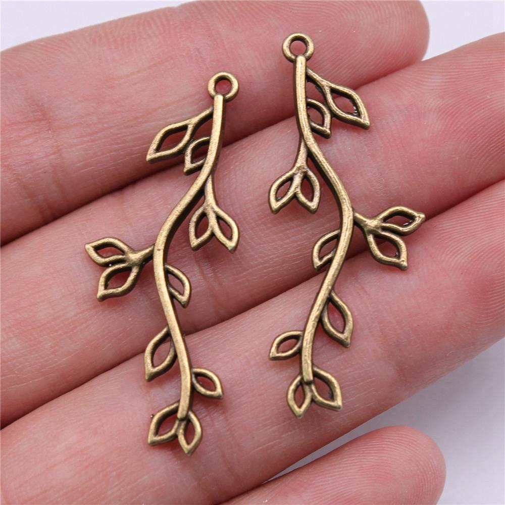Ветка Лист Соединитель Аксессуары Части Мальчики Ювелирные Изделия Оптом Романтические Художественные Принадлежности