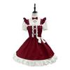 Plus Size New Year, Christmas, Halloween Costumes for Women, Red Dresses for Maids, Lolita Adult Women, Fancy Role-playing Hats