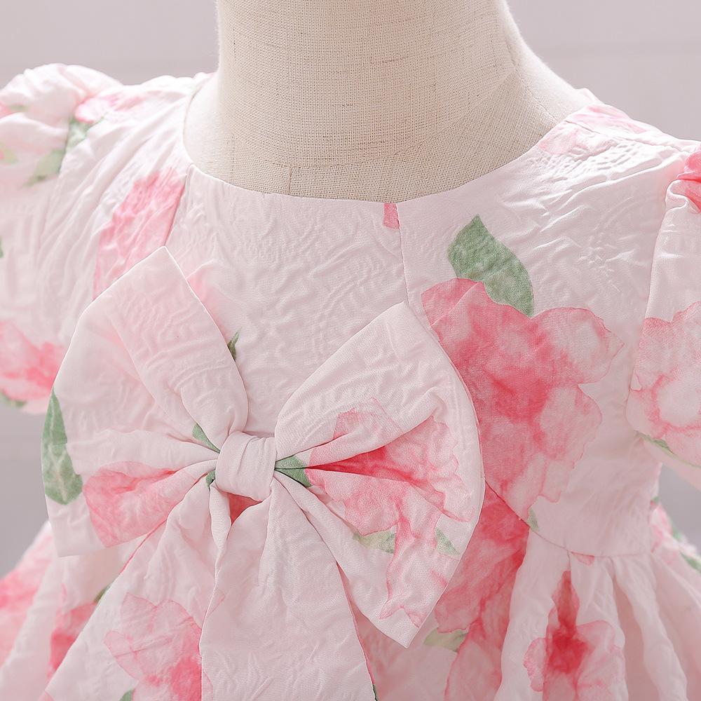 Вечернее платье-пачка принцессы на день рождения для маленьких девочек, кружевное детское элегантное платье, одежда для девочек, одежда для маленьких девочек