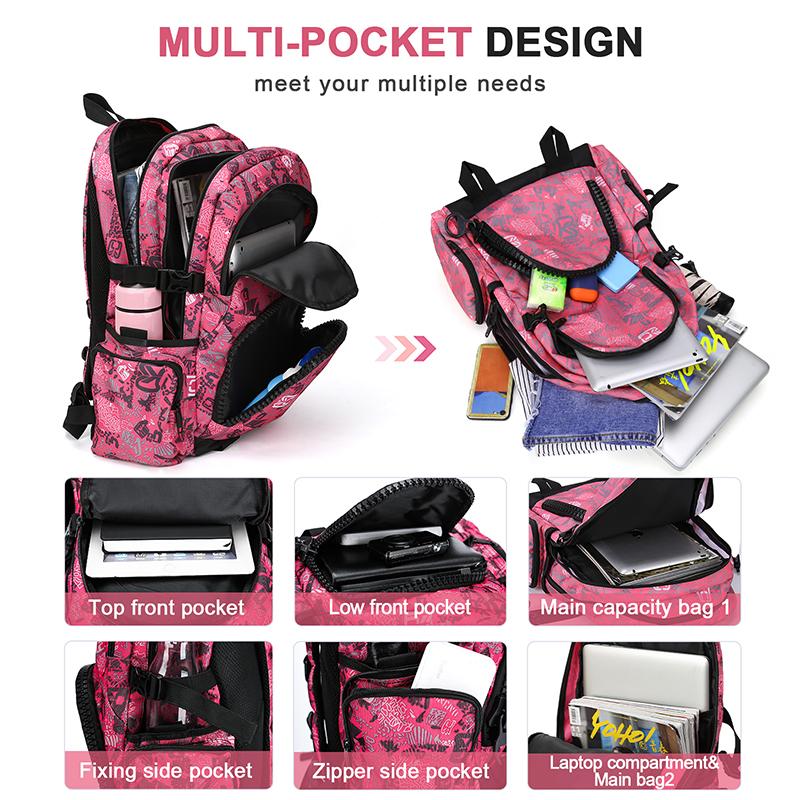 Дорожный рюкзак для ноутбука для женщин, рюкзак для ноутбука с защитой от кражи 15,6 дюйма, студенческая сумка для книг, вместительные компьютерные рюкзаки для работы