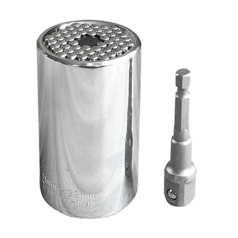 Универсальный торцевой ключ с адаптером для дрели 7-19 мм/11-32 мм ручной инструмент подходит для обслуживания, ремонта дома