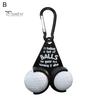 Держатель для мячей для гольфа, забавная стойка и дозатор для мячей для гольфа с карабином, переносная сумка для хранения мячей для гольфа, аксессуары для гольфа для гольфиста