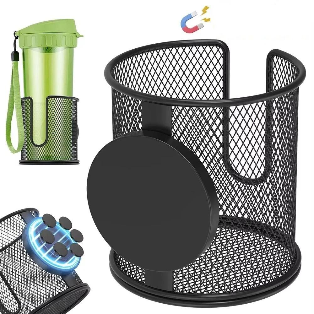 Anti Fall Magnetic Cup Holder Fully Covered Drink Holder Magnet Magnetic Car Cup Holder Mower