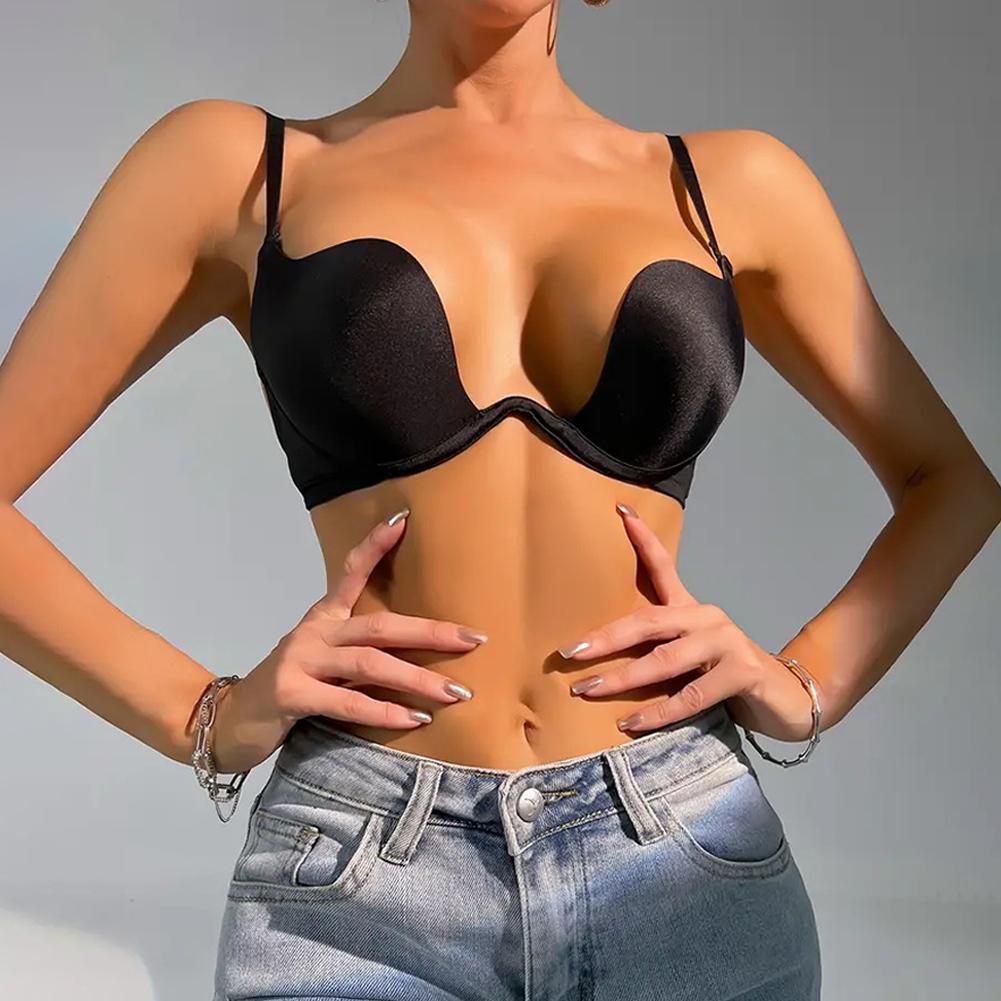 Varsbaby Women's Push Up Bra Wireless Underwire Bra