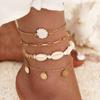 Multilayer Shell Beads Starfish Anklets Bohemian Bohemian Anklet Bracele  Decoration