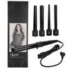 5‑In‑1 Curling Iron LED Adjustable Temperature Hair Styling Curling Iron Wand Set 110‑240VEU Plug