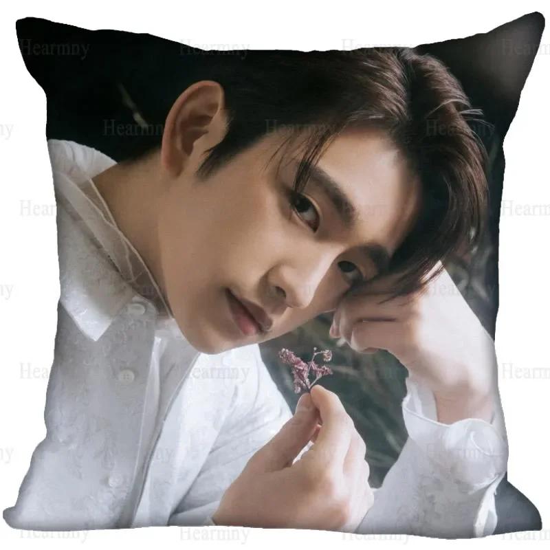 Новая KPOP GOT7 Наволочка для дома Декоративная наволочка на подушку Невидимая молния Наволочки для диванных подушек 45X45 см 0512
