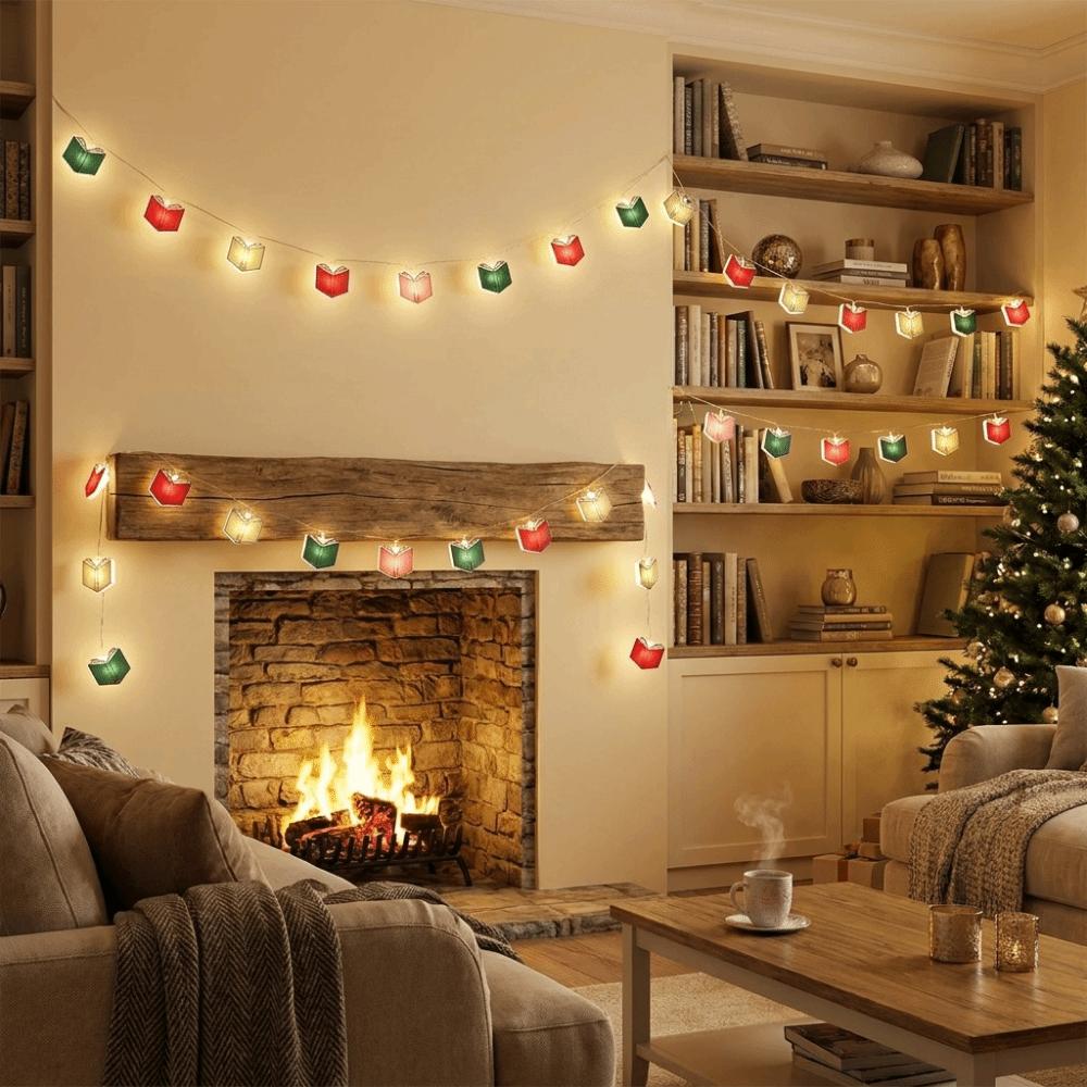 Flashing Christmas Tree Light String Creative Xmas Tree String Light Patio