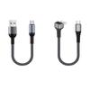 Нейлоновый оплетенный кабель для быстрой зарядки USB-Type C с быстрой передачей данных 100 Вт для игровых устройств