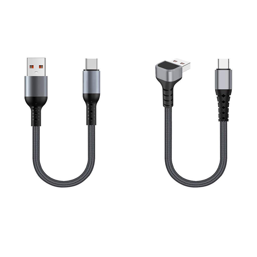 Нейлоновый оплетенный кабель для быстрой зарядки USB-Type C с быстрой передачей данных 100 Вт для игровых устройств
