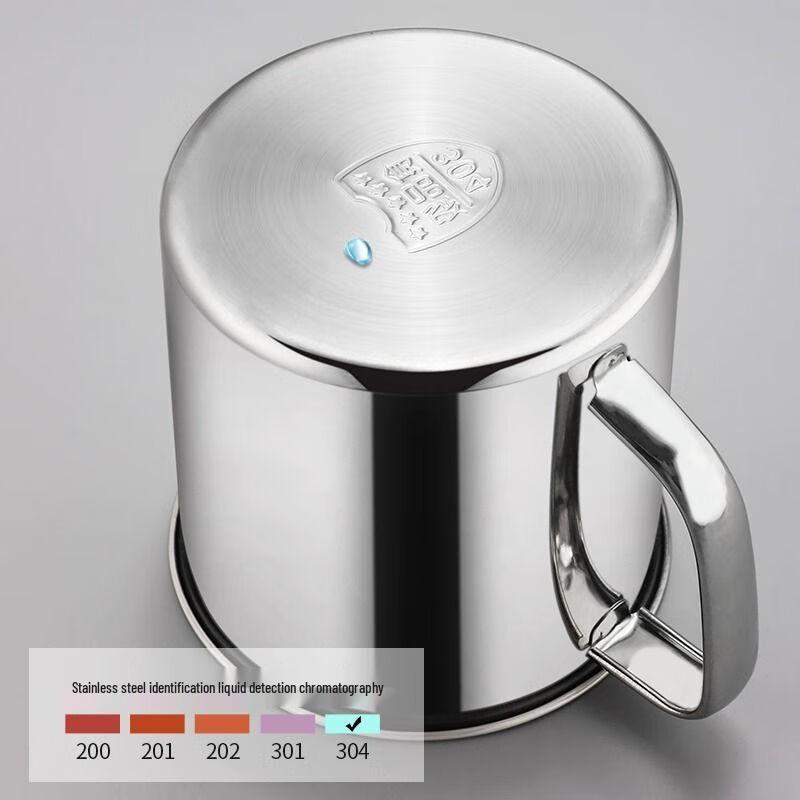 Кружка FACE MINI из нержавеющей стали 304 большой вместимости с крышкой