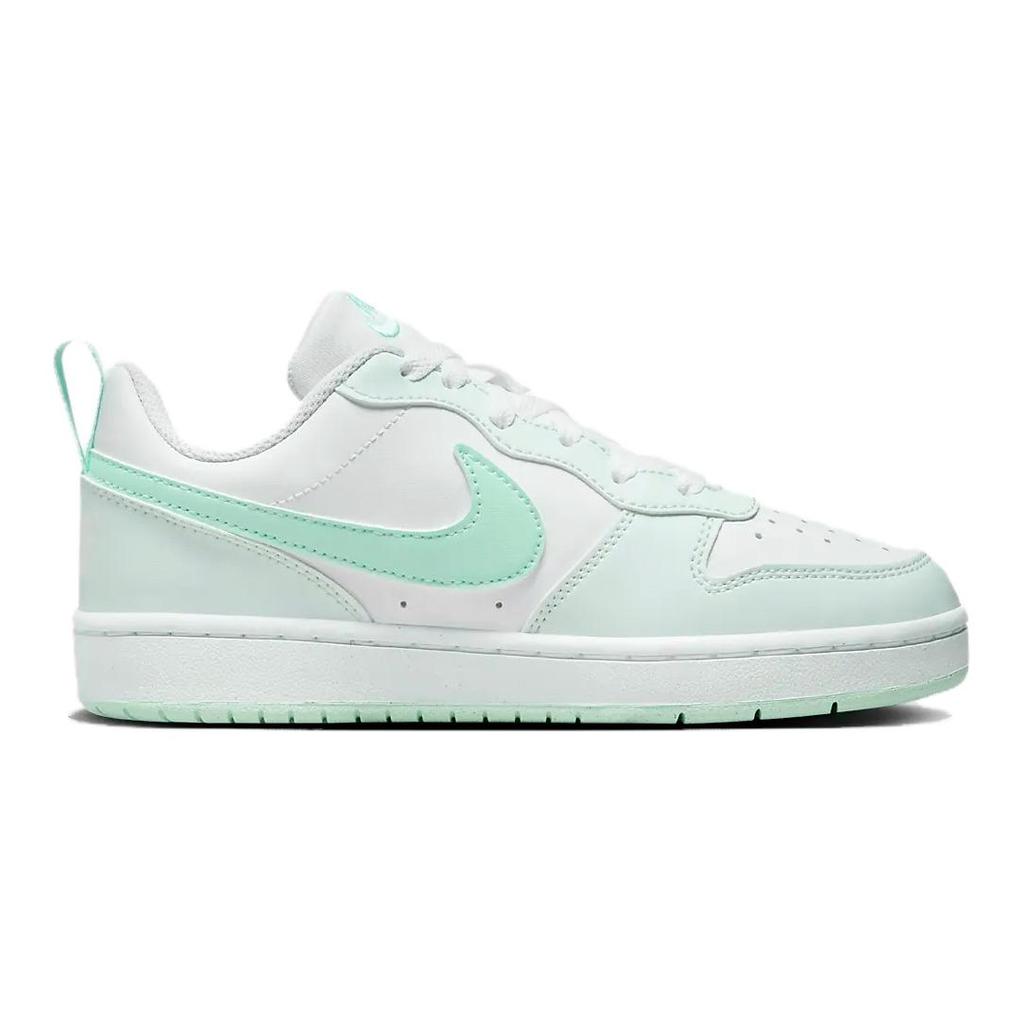 Nike Детские кроссовки Court Borough Low Recraft GS Mint Foam Зелено-белые едва-зеленые FZ3539-100