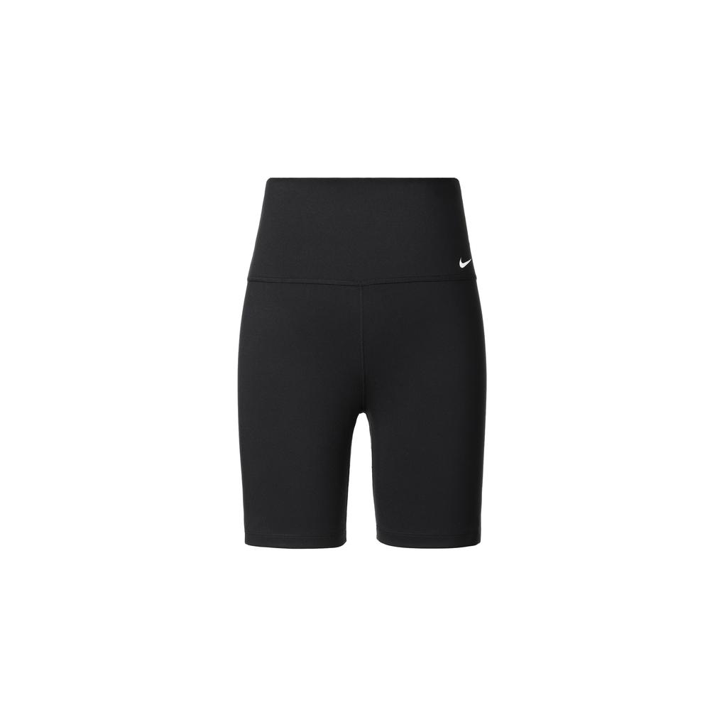 (WMNS) Nike Dri-Fit One High-Waisted 18-Centimeter Cycling Shorts 'Black' Women's DV9023-010