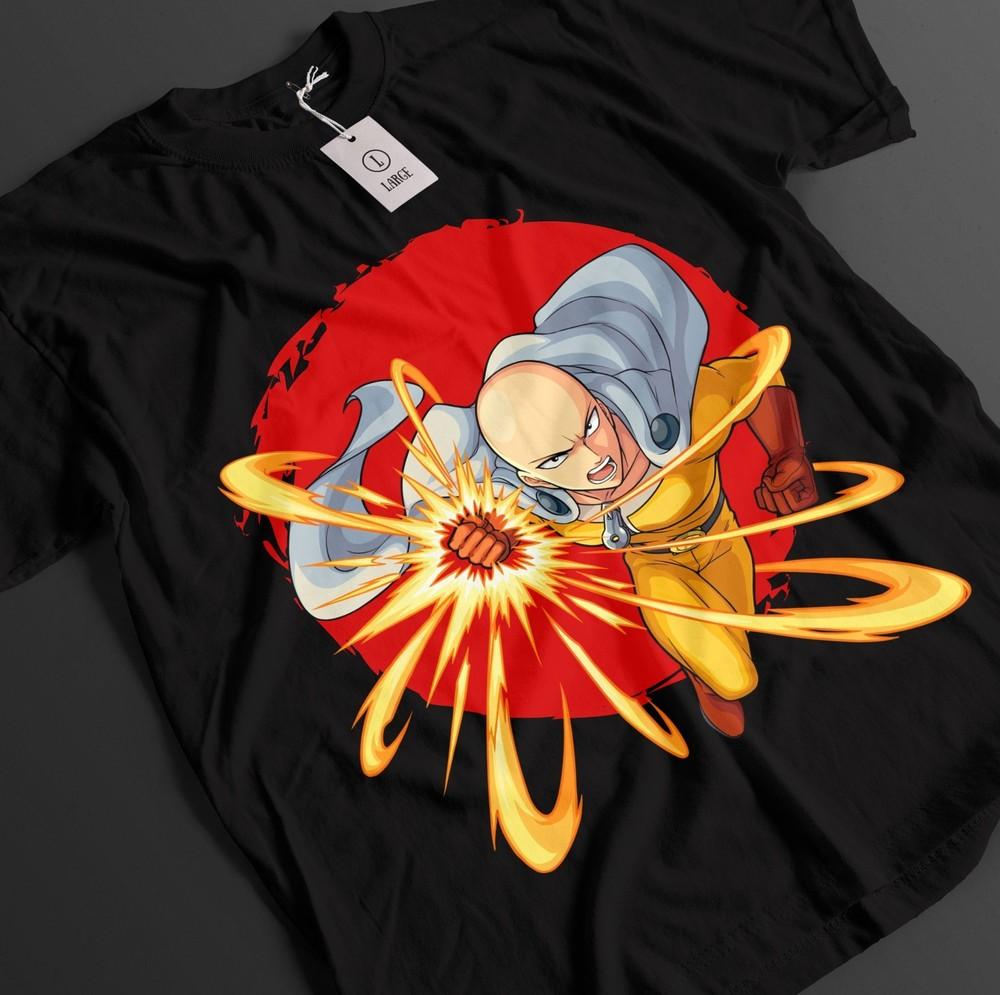 Футболка One Punch Man Футболка Сайтама Футболка Геноса Топ Фубуки Футболка Гароу Аниме Футболка