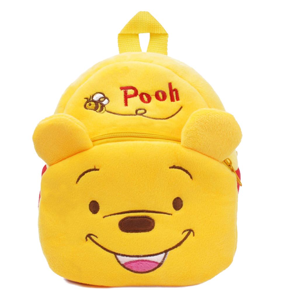 Kid School Bag Backpack Kindergarten Bag Toddler Cute Cartoon Plush Fabric Backpack For Girls Boys Travel School