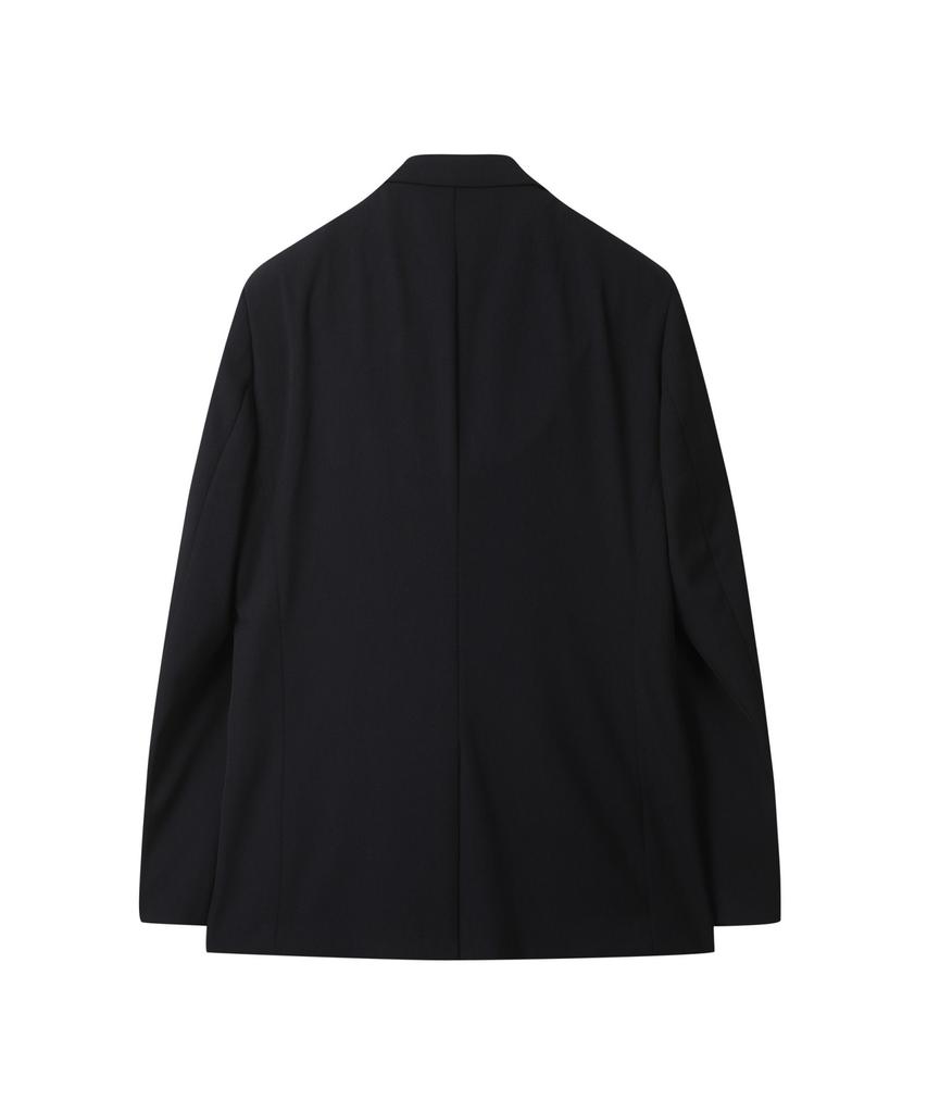 Customellow Black Slim Fit Setup Jacket Cwjam25404Bkx