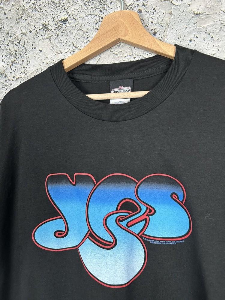 Yes 2003 Rock Band Metal Music Black Unisex Tshirt Reprint S-5XL KH11296 Unisex T-Shirt