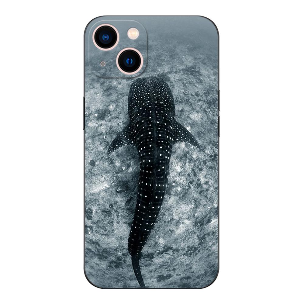 Черный ТПУ чехол для Vivo Y01 Y2 Y12S Y12A Y50 Y15 Y15A Y15S Y17 Y3 Y11 Y50 Y50T Y51S 2019 2020 5G китовая акула