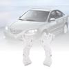 White Plastic Front Bumper Support Bracket for Mazda 3