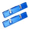Uxcell Blue Aluminum Heatsink DDR Memory Heat Spreader Shim Cooler Desktop Memory Radiator Heatsink 2pcs
