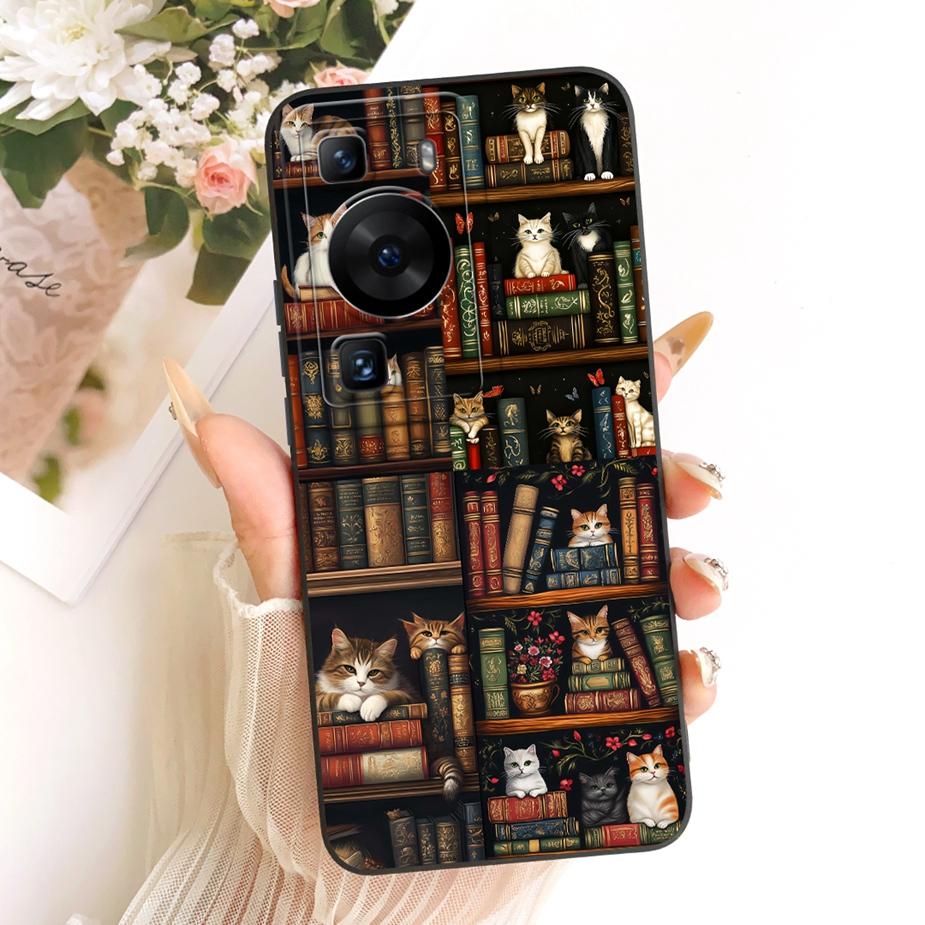 Чехол для Huawei P60 Pro MNA-AL00 Новый Роскошный Конфетный Расписной Чехол Мягкий Силиконовый Чехол Для Huawei P60 Art P 60 Pro P60Pro Funda Сумки