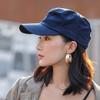 Однотонная шляпа женская с загнутыми полями модная военная шляпа повседневная кепка для студентов плоская кепка козырек мужская
