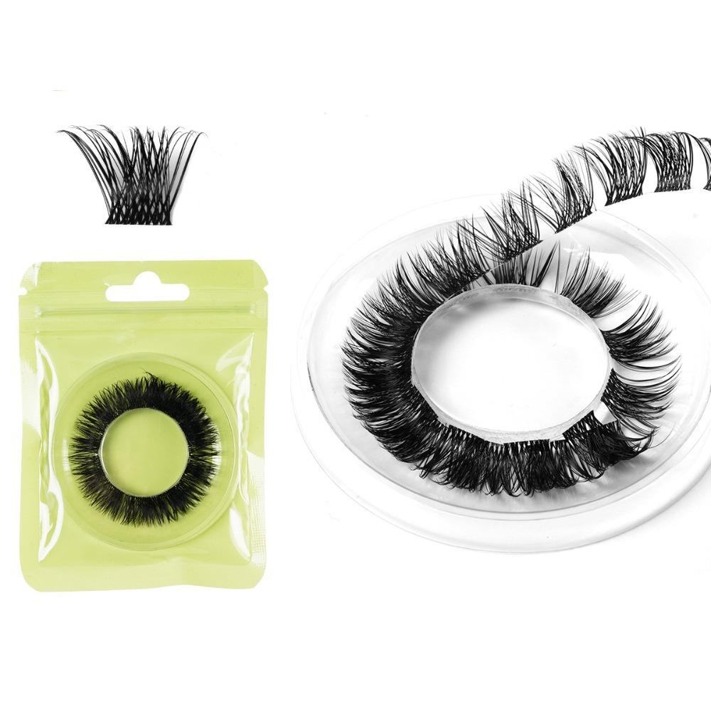 Mink-like Hair Fluffy False Eyelashes Eye Elongated 3D Eye Lashes Segmented Eye Eyelashes Ladies