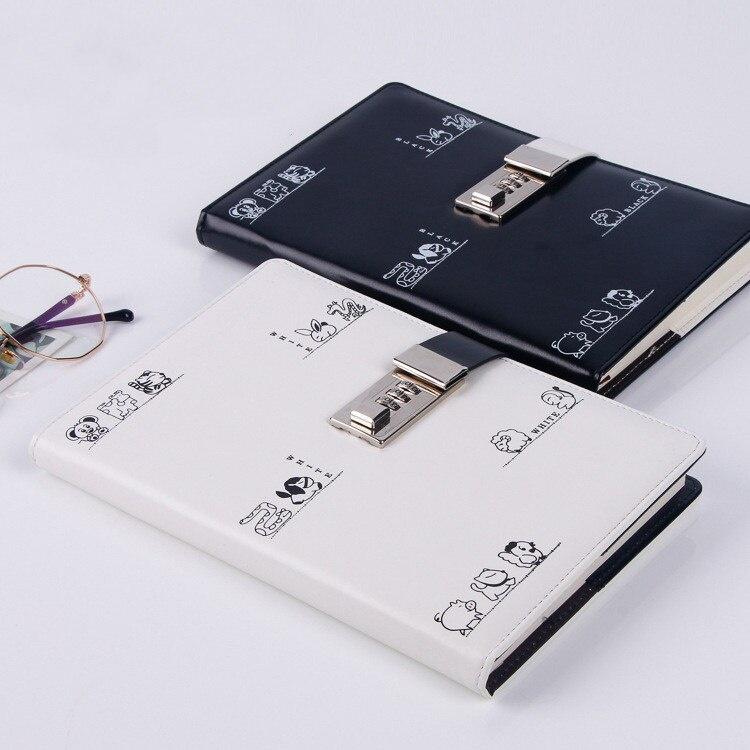 Блокировка Дневник Книга Паролей Бизнес-Блокнот Созвездие Тетрадь Книга Паролей Ученика Милый Мультфильм