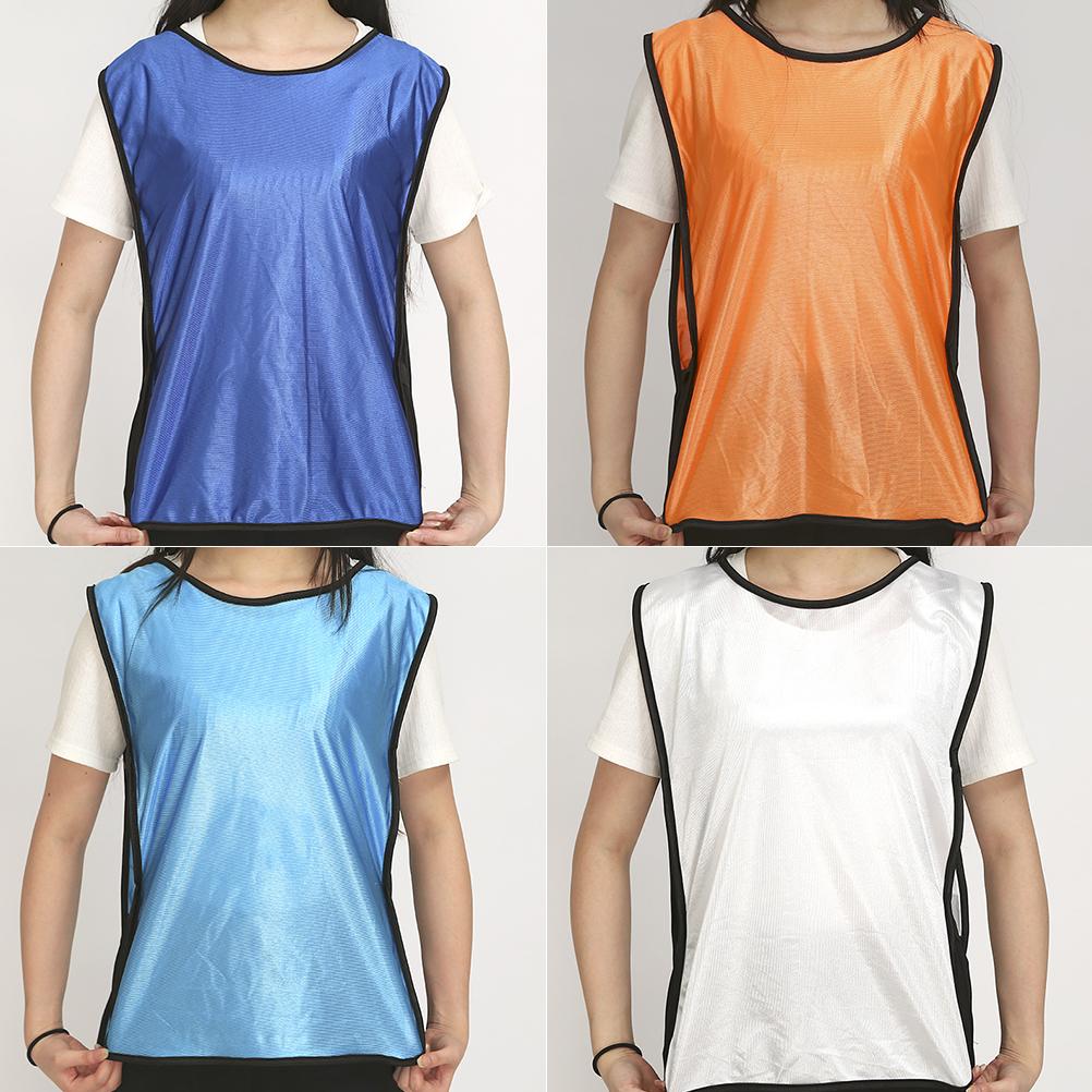 10 шт. Детские тренировочные жилеты для скрэммиджа, тренировочные майки, манишки для футбола, баскетбола, футбола