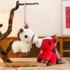 Милый брелок-игрушка Плюшевый брелок-животное Модные аксессуары для сумки Подвеска для сумочки Брелок для ключей Подарок для женщин