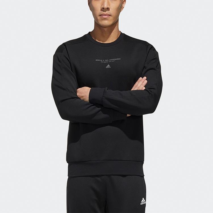 adidas Th Swt Silo Sport Round Collar Men's Black GM4413
