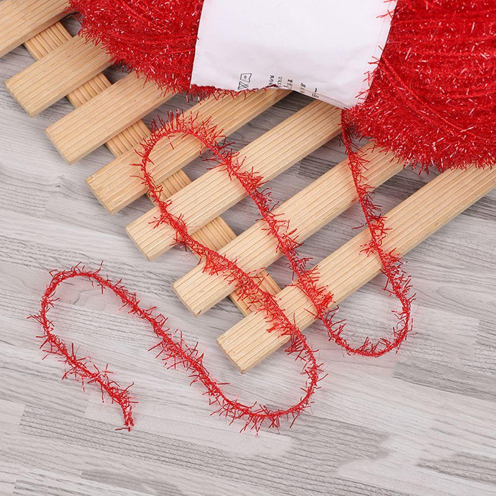 DIY Knitting Soft Chunky Crochet Sparkle 100g Knitting Wool Yarn Tinsel