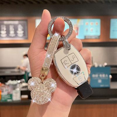 Чехол для ключей Mercedes Benz, новый класс C, класс E, класс A, C260L, пряжка в виде ракушки E300L, A200L, автомобильная пряжка GLC300 GLA GLE