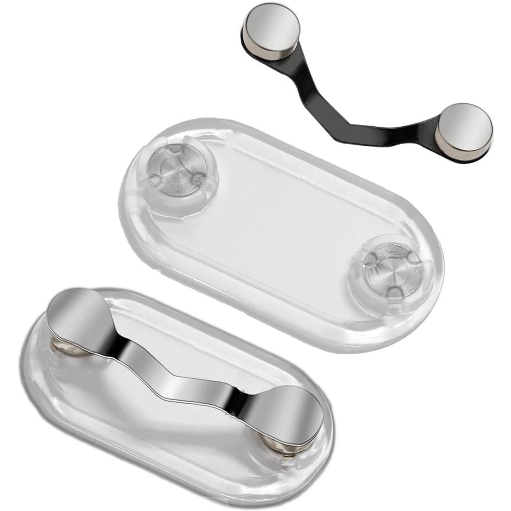 Магнитный держатель для очков Стильный и практичный аксессуар для тех, кто носит очки