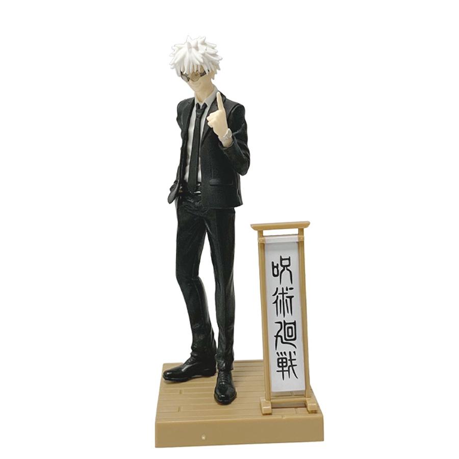 17 см Аниме Фигурка Jujutsu Kaisen Диорама Сатору Годжо Сугуру Гето Костюмная Версия Специальная Аниме Модель В Коробке Игрушки Фигурка Подарки на День Рождения