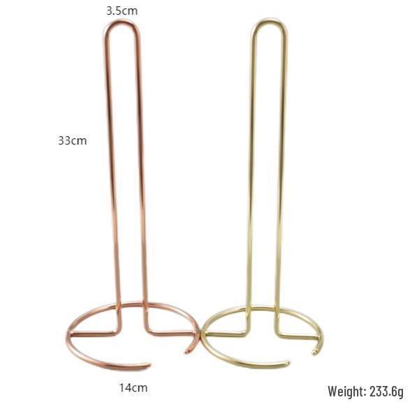 Скандинавский кованый железный держатель для салфеток: Универсальная настольная, кухонная и ванная подставка для хранения рулонов