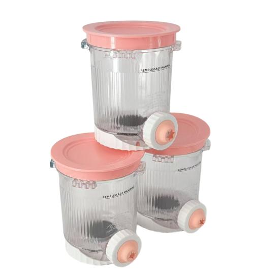 3 Pcs Replacement for Creami Swirl Pints And Lids Ice Cream Soft Serve Maker Accessories for Ninja NC700/NC701