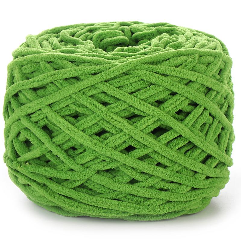 Рукоделие Вязание крючком Пряжа Однорядная нить Крючок Нитка для обуви Толстая линия Домашние тапочки Шарф Подушка Монохромный однотонный цветной клубок ниток