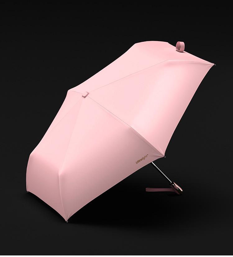 OLYCAT Dual-Purpose Automatic Umbrella: Sunshade & Rain Protection, Anti-Ultraviolet, Three-Fold Design.