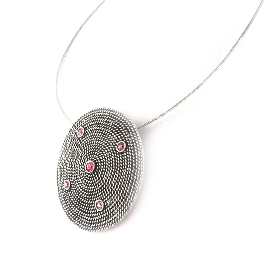 Les Trésors De Lily [E0384] — Дизайнерское колье «Neolys», розовое