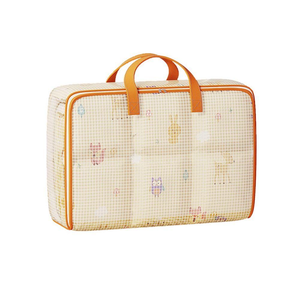 ПВХ Сумка для хранения одеял с ручками Складные корзины для хранения Тканевая сумка для хранения для шкафа