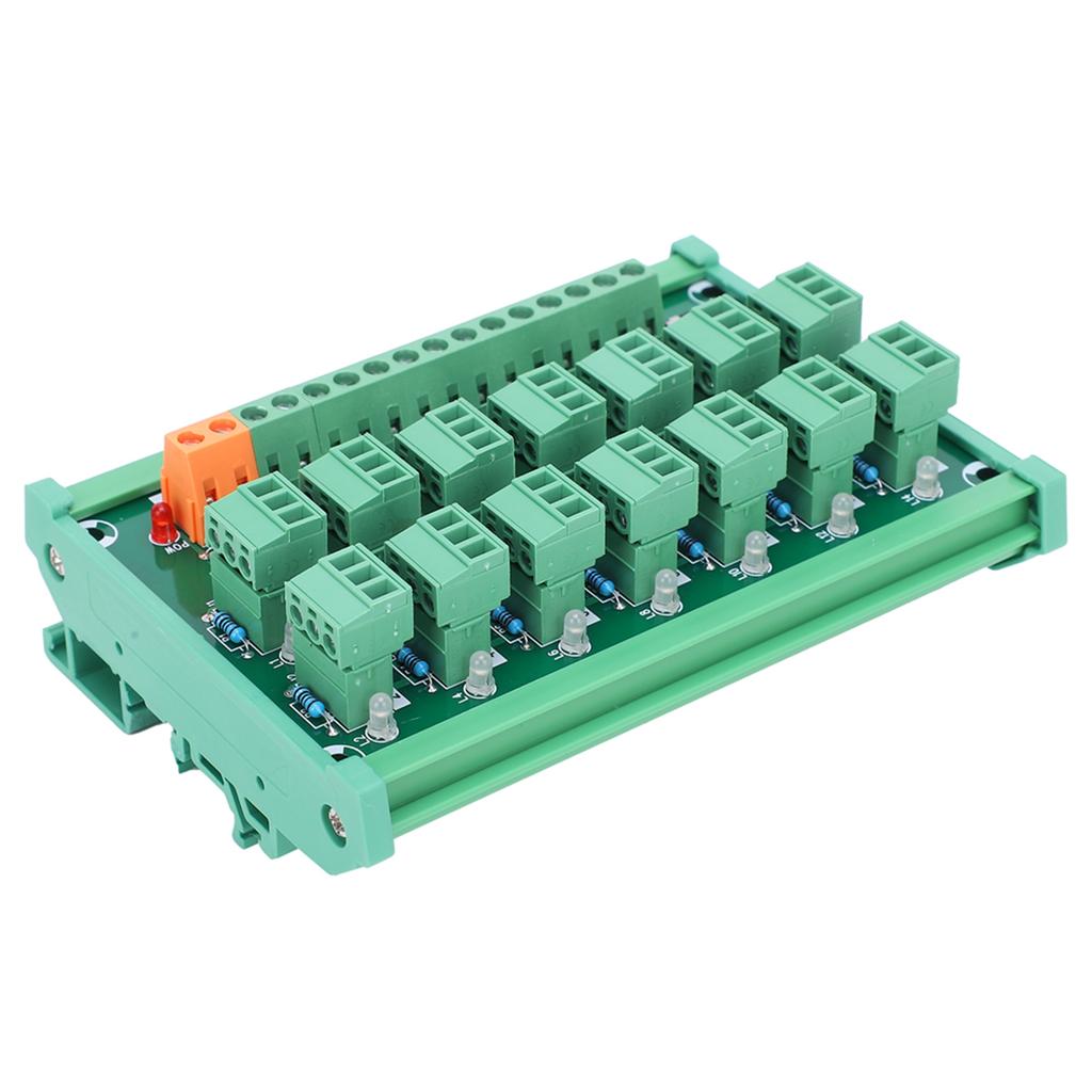 Terminal Block 3Wire 14Channel Capture Card DIN Rail Switch Control NPN PNP KP14LGtherC