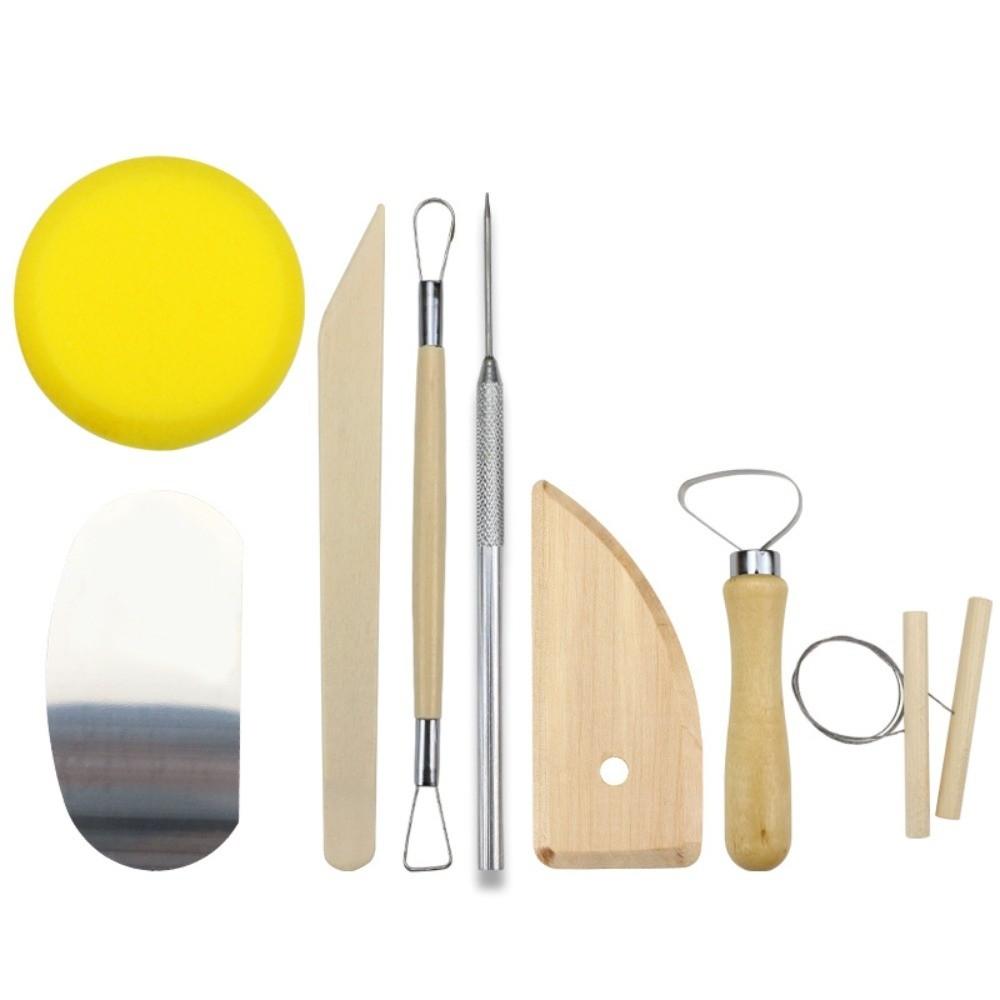 Ultra-light Ceramic Tools Plastic Pottery Tools New Clay Sculpture Tools