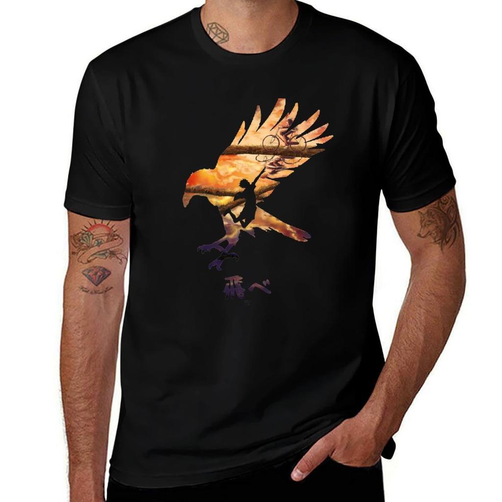 Karasuno Fly TShirt Street Art Print Tee Shirt