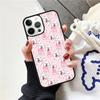 Мультяшные пудели Девочковая Милая Чехол-Ракушка Для iPhone 17 Air 15 16 14 13 12 Pro Max 11 Pro Max Plus Чехол-Защита Для Телефона