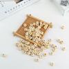 100pcs/lot DIY Number Square Letter Beads Alphabet Wooden Bead