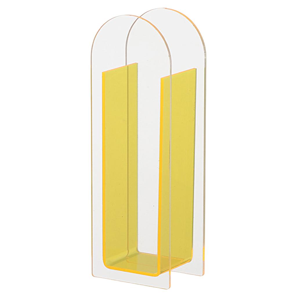 Креативная акриловая ваза Яркий цвет Стабильная декоративная основа